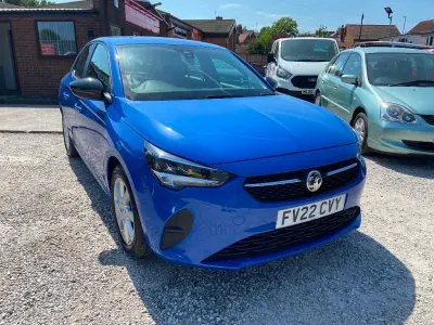 Used Vauxhall Corsa Edition 75 HP (55 kW) 2022 Blue Hatchback