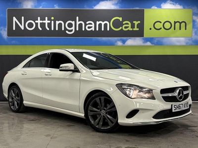 White Used 2017 Mercedes CLA180 Sedan | £12,495 (Fair price)