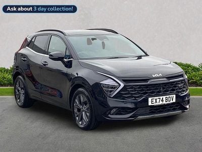 Black Used 2024 Kia Sportage GT-Line S SUV | £28,112 (Good price)