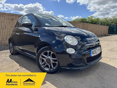 Used Fiat 500 S 69 HP (50 kW) 2013 Black Hatchback