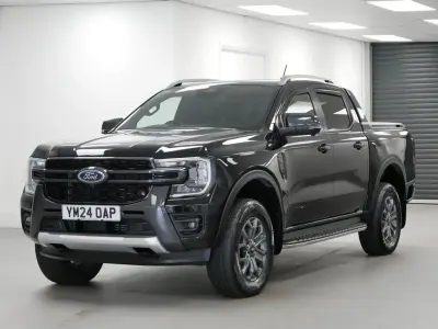 Used Ford Ranger Wildtrack 205 HP (150 kW) 2024 Black Pickup
