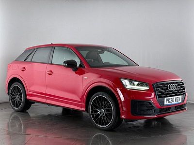 Used Audi Q2 Black Edition 116 HP (85 kW) 2020 Red SUV