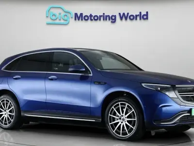 Used Mercedes EQC400 AMG line 300 kW (408 HP) 2023 Blue SUV