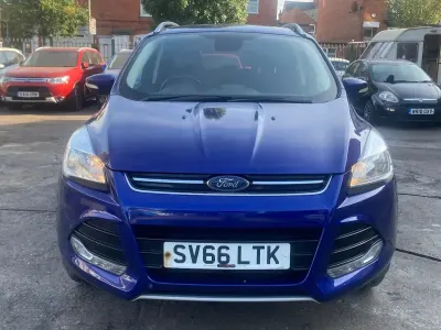 Used Ford Kuga Titanium 150 HP (110 kW) 2016 Blue SUV