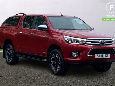 used Toyota HiLux DIESEL Invincible X D/Cab Pick Up 2.4 D-4D Auto [Lane departure warning system, Rear View Camera, Road sign assist]