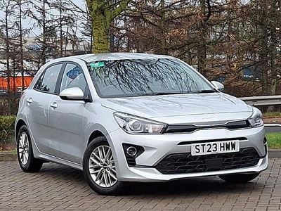 Silver Used 2023 Kia Rio Hatchback | £14,298 (Fair price)