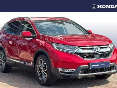 Used Honda CR-V Hybrid 184 HP (135 kW) 2021 Premium crystal red SUV