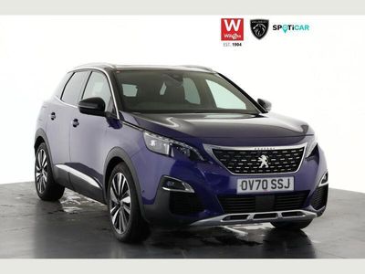 used Peugeot 3008 1.6 13.2KWH GT E-EAT 4WD EURO 6 (S/S) 5DR PLUG-IN HYBRID FROM 2020 FROM EPSOM (KT17 1DH) | SPOTICAR