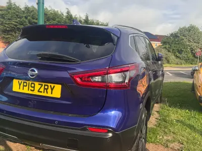 Used Nissan Qashqai N-Connecta 115 HP (84 kW) 2019 Blue SUV