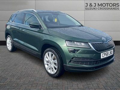 Green Used 2018 Skoda Karoq SE L SUV | £14,995 (Fair price)