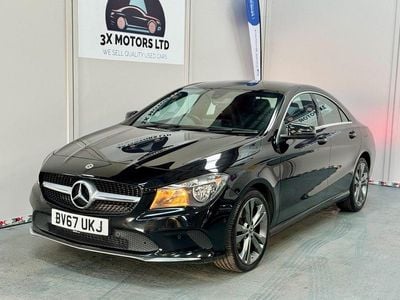 Black Used 2017 Mercedes CLA180 Sedan | £9,835 (Fair price)