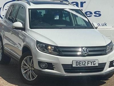 White Used 2012 VW Tiguan Sport SUV | £8,695 (A bit pricey)