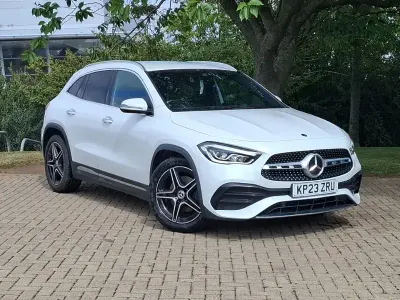Used Mercedes GLA200 AMG Line Premium 163 HP (119 kW) 2023 White SUV