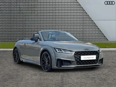 Used Audi TT Black Edition 194 HP (142 kW) 2022 Grey Cabriolet