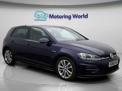 Blue Used 2019 VW Golf VII R-line Hatchback | £15,500 (Good price)