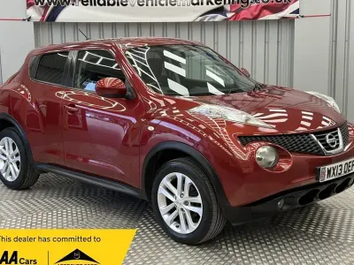 Used Nissan Juke Acenta 2013 Red SUV