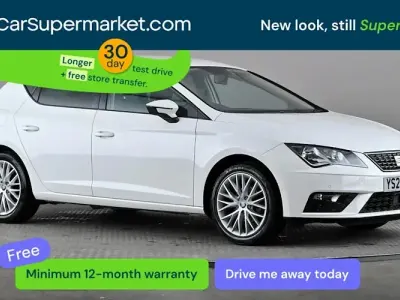 Begagnad Seat Leon SE Dynamic 116 HK (85 kW) 2020 Vit Halvkombi