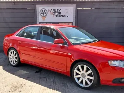 Used Audi A4 S-Line 148 HP (108 kW) 2005 Red Sedan