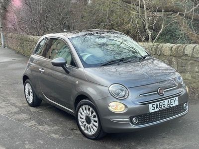 Used Fiat 500 Lounge 69 HP (50 kW) 2016 Grey Hatchback