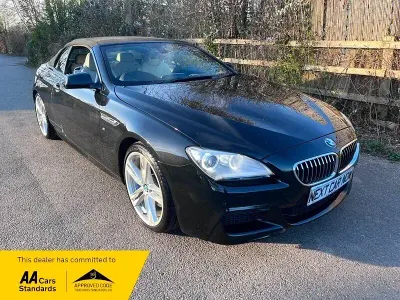 Begagnad BMW 640 Cabriolet M Sport 2013 Svart Cab