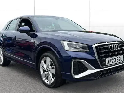 Used Audi Q2 S-Line 150 HP (110 kW) 2023 Blue SUV