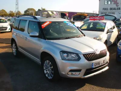 Used Skoda Yeti SE L 110 HP (80 kW) 2016 Silver SUV