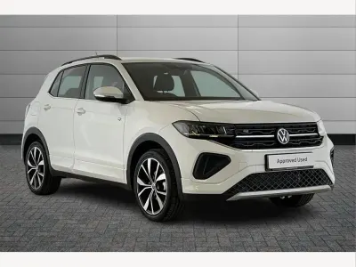 New VW T-Cross R-line 115 HP (84 kW) 2026 Pure white SUV