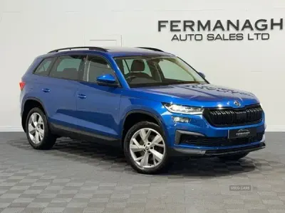 Used Skoda Kodiaq SE L 150 HP (110 kW) 2021 Blue SUV