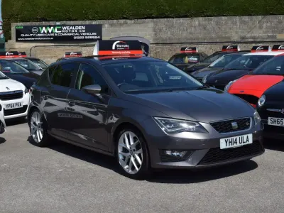 Begagnad Seat Leon FR 184 HK (135 kW) 2014 Grå Halvkombi
