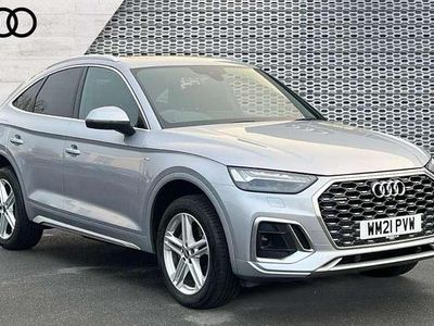Silver Used 2021 Audi Q5 Sportback S-Line SUV | £27,930 (Fair price)