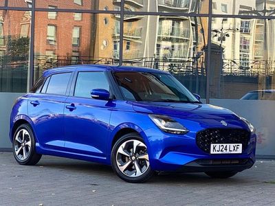 Blue Used 2024 Suzuki Swift Hatchback | £18,190 (A bit pricey)