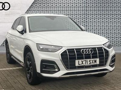White Used 2021 Audi Q5 Sport SUV | £27,575 (Fair price)