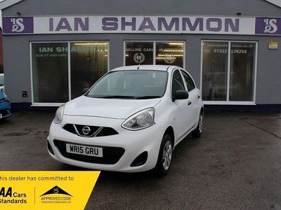 Used Nissan Micra Visia 2015 White Hatchback