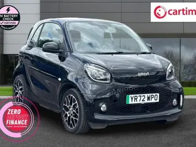 Used Smart ForTwo Electric Drive Prime Exclusive 22 kW (30 HP) 2022 Black Coupe