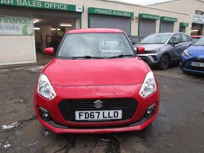 Used Suzuki Swift SZ-T 111 HP (81 kW) 2017 Red Hatchback