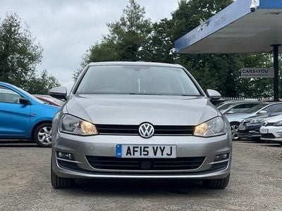 Used VW Golf VII Match 105 HP (77 kW) 2015 Silver Hatchback