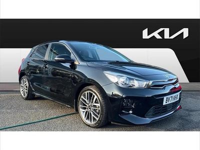Used Kia Rio GT-Line S 118 HP (86 kW) 2021 Black Hatchback