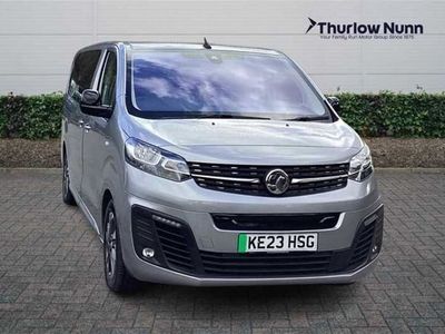 used Vauxhall Vivaro Life 50 kWh (136 PS) Ultimate Electric 5 Door MPV LWB Automatic 8 Seat [1 Owner/Full Service MPV