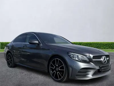 Used Mercedes C220 AMG Line Premium 2018 Grey Sedan