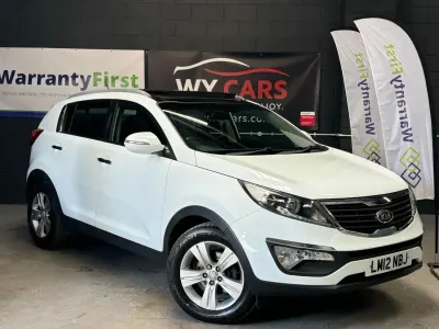 Used Kia Sportage 115 HP (84 kW) 2012 White SUV