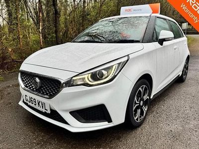 Used MG MG3 Excite 106 HP (77 kW) 2019 White Hatchback