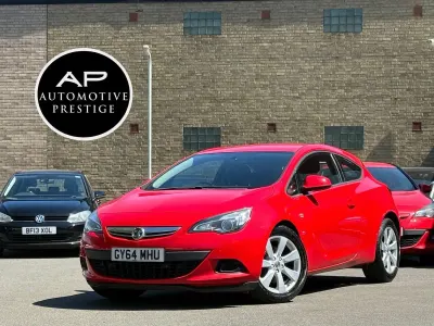 Used Vauxhall Astra GTC Sport 2014 Red Hatchback
