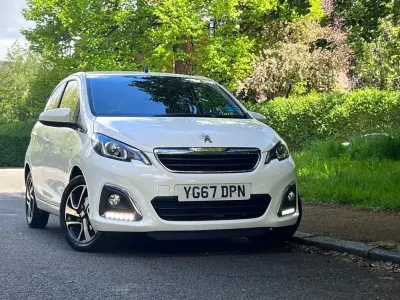 Second-hand Peugeot 108 Allure 82 CP (60 kW) 2017 Alb Hatchback