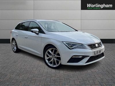 Used Seat Leon FR 2018 White Estate