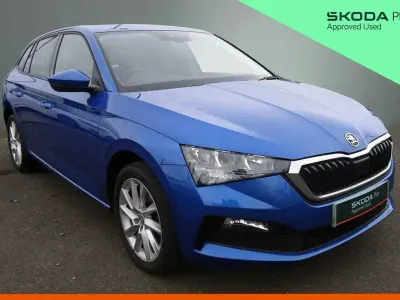 Used Skoda Scala SE L 108 HP (79 kW) 2023 Blue Hatchback