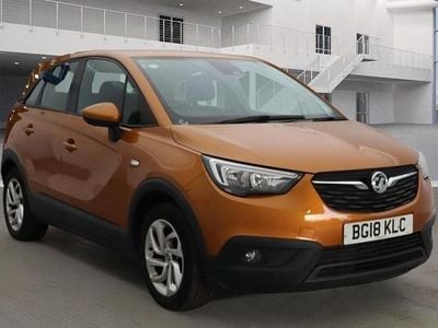 Used Vauxhall Crossland X 2018 Orange SUV