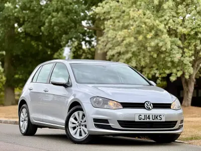 Used VW Golf VII SE 103 HP (75 kW) 2014 Silver Hatchback