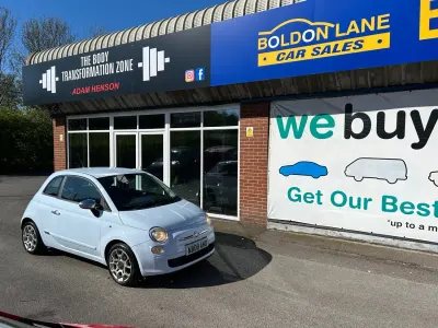Occasion Fiat 500 Pop 69 ch (50 kW) 2008 Bleue Citadine