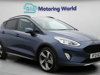 Used Ford Fiesta Active 95 HP (69 kW) 2021 Blue Hatchback