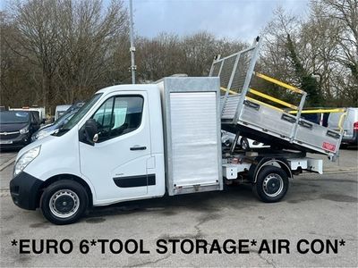 used Vauxhall Movano Tipper *EURO 6* 2.3 L2H1 R3500 129 BHP*TOOL STORAGE*AIR CON*
